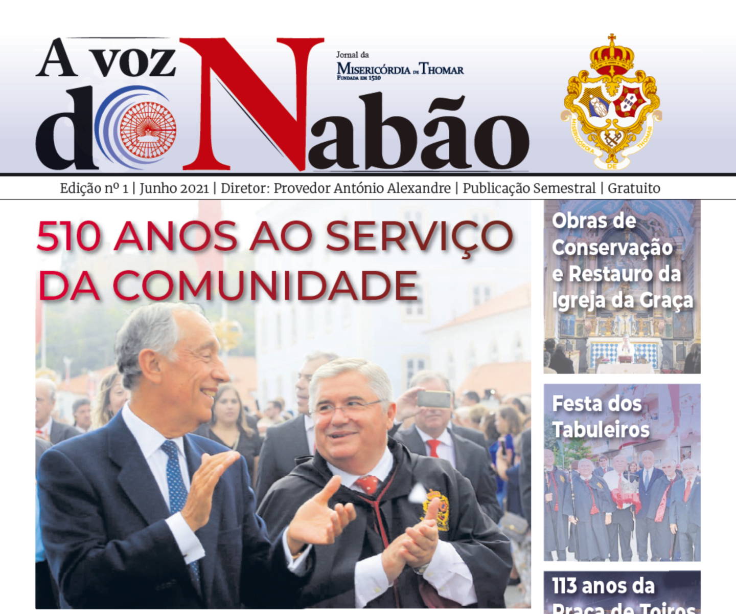 Tomar | Jornal para dar a conhecer trabalho da instituição