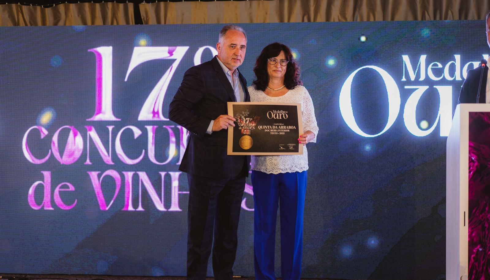 Fundão | Vinho Quinta d'Arraboa recebe nova medalha de ouro