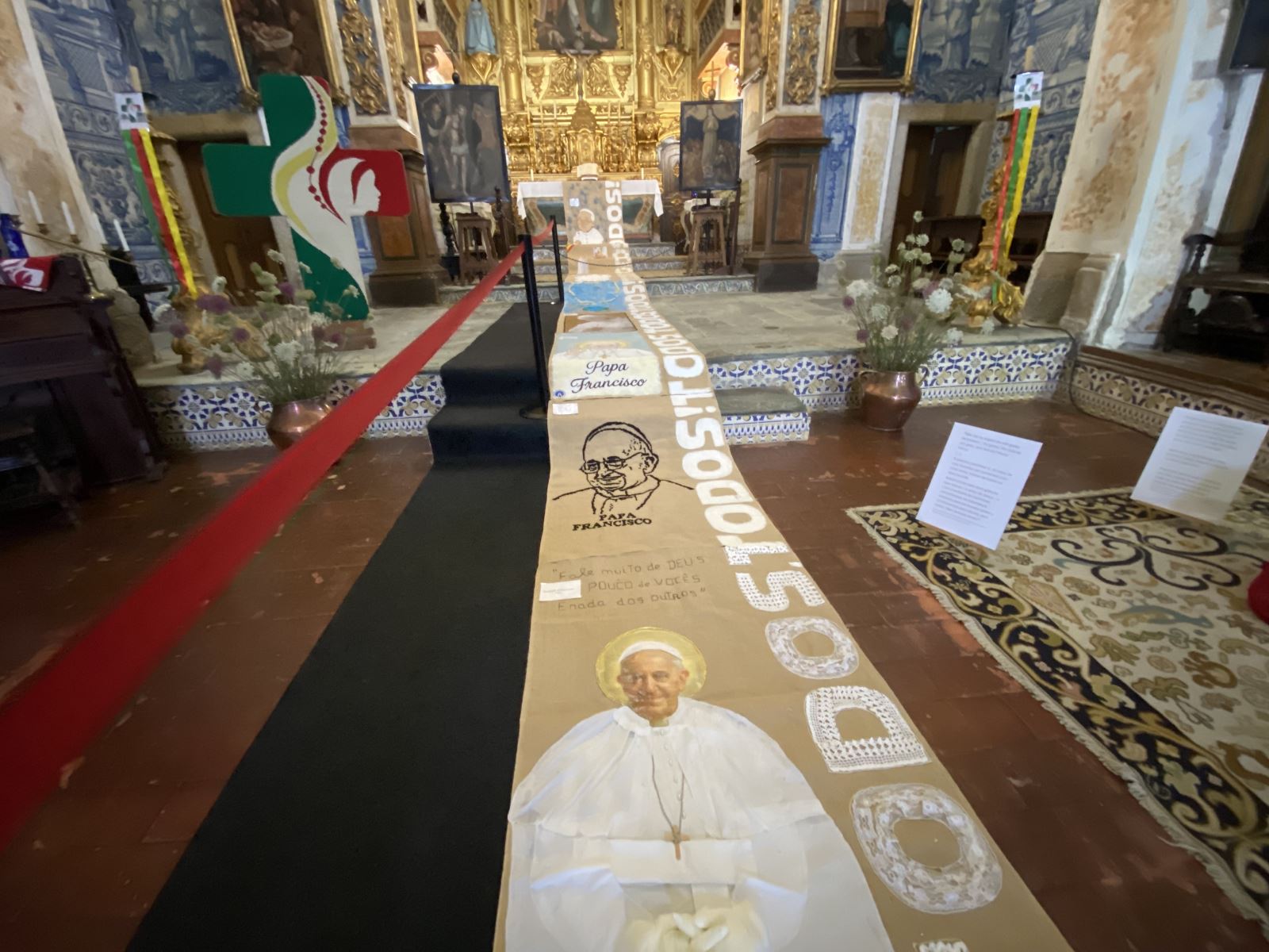 Arraiolos | 30 metros de homenagem ao Papa Francisco