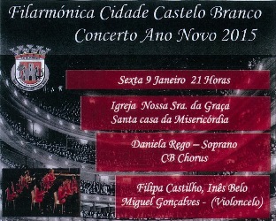 Castelo Branco | Concerto de ano novo na igreja 