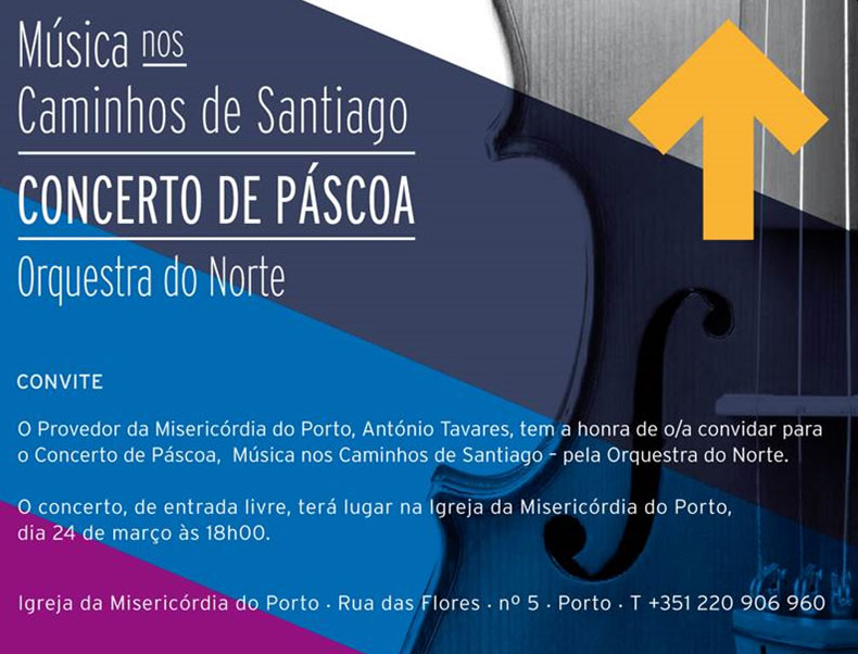 Porto | Concerto de Páscoa convida a percorrer Caminhos de Santiago